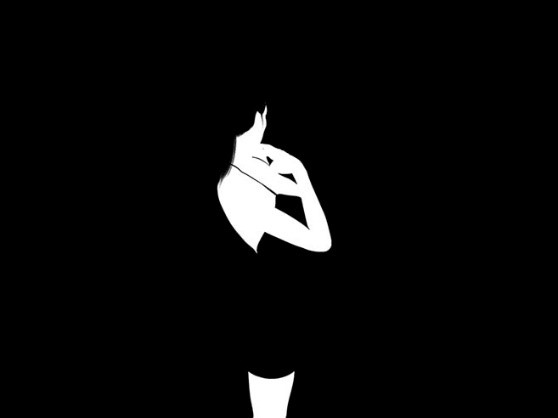A picture containing text, silhouette
Description automatically generated